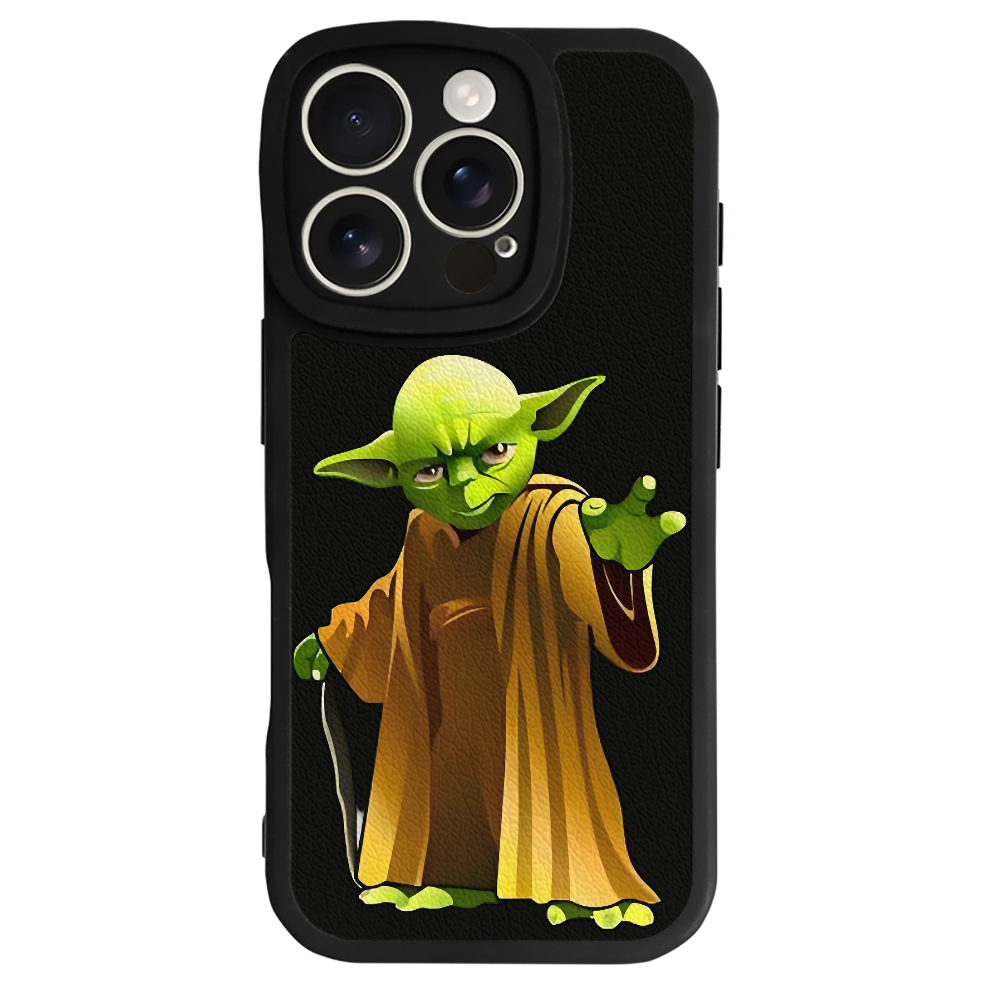 （画像用） スター・ウォーズ Star Wars 【iPhone 16シリーズ対応】シリコンスマホケース（レザー調） 材質：シリコン